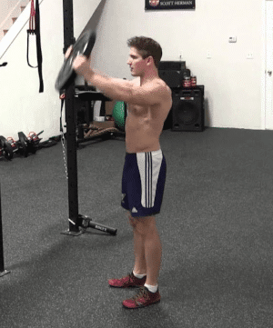 Plate Front Raise Guide: How-To, Benefits, Muscles Worked
